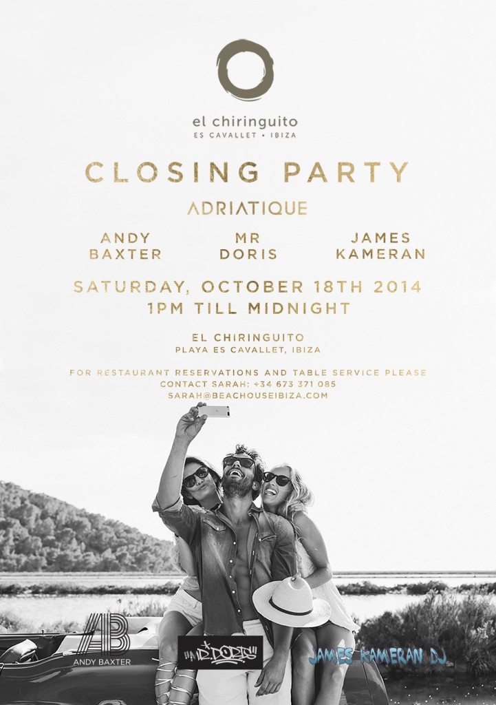 chiringuito closing party